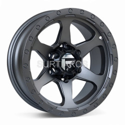 Aro 16x8" 6x139.7 ET5 CB108.1 Gris Oscuro Mate