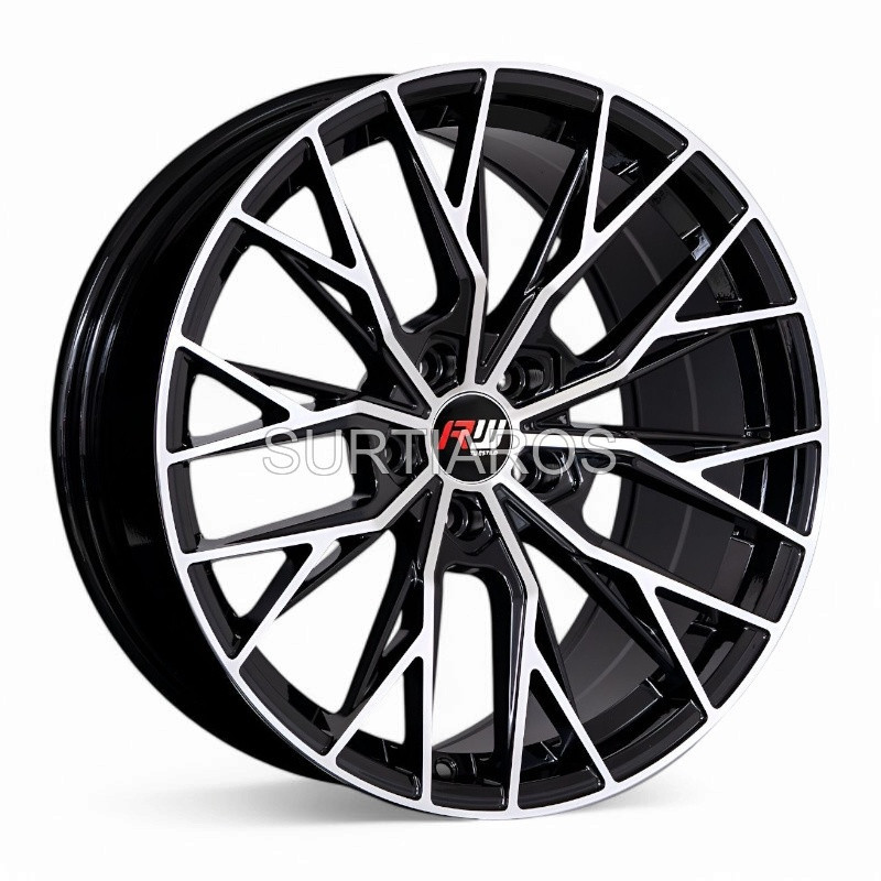 Aro 18x8.5" 5x108 ET35 CB67.1 Negro Maquinado