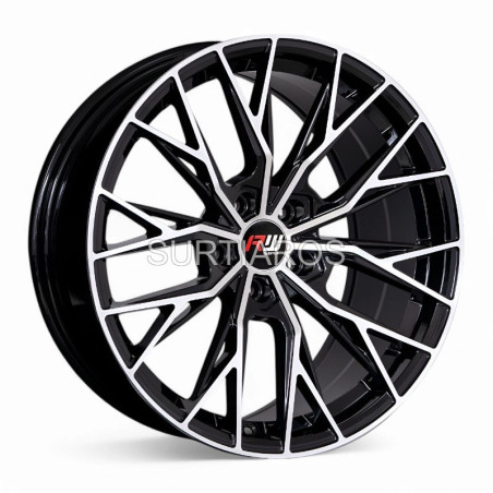 Aro 18x8.5" 5x108 ET35 CB67.1 Negro Maquinado