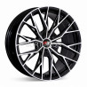 Aro 18x8.5" 5x108 ET35 CB67.1 Negro Maquinado