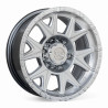 Aro 16x8" 6x139.7 ET0 CB110 Hiper Plateado