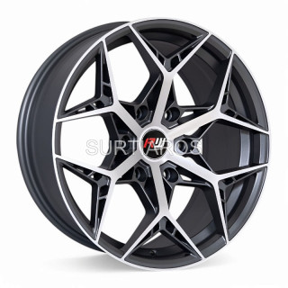 Aro 18x8.5" 6x139.7 ET35 CB110 Gris Oscuro Mate Maquinado