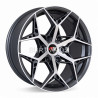 Aro 18x8.5" 6x139.7 ET35 CB110 Gris Oscuro Mate Maquinado