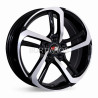 Aro 17x7.5" 5x108 ET40 CB67.1 Negro Maquinado