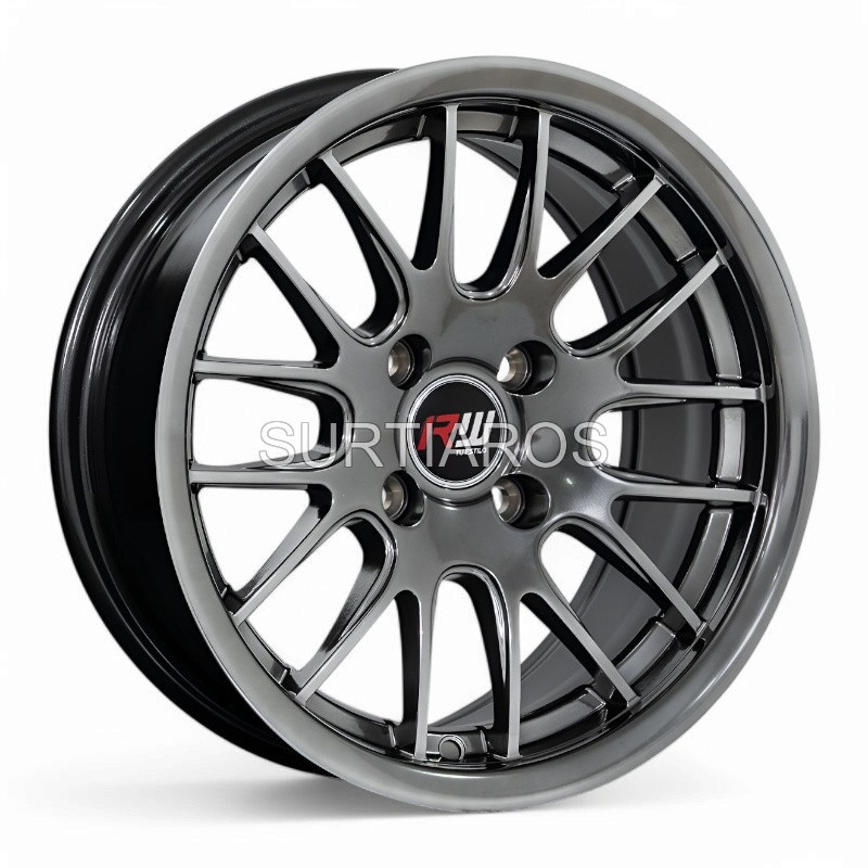 Aro 14x7" 4x100 ET20 CB73.1 Hiper Negro