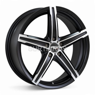 Aro 17x7" 5x100 ET38 CB73.1 Negro Mate Maquinado