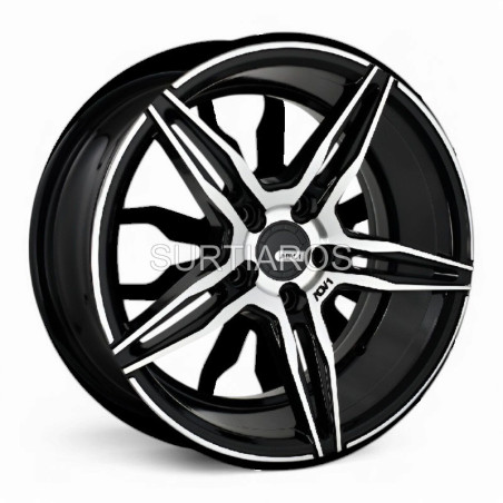 Aro 16x7.5" 5x112 ET30 CB73.1 Negro Maquinado