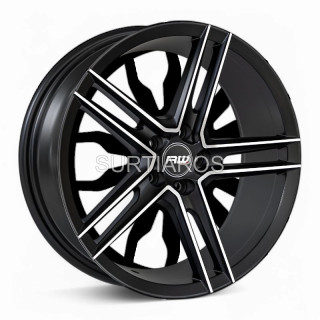 Aro 17x7.5" 5x100 ET35 CB73.1 Negro Mate Maquinado