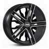 Aro 17x7.5" 5x100 ET35 CB73.1 Negro Mate Maquinado