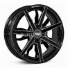 Aro 15x7.5" 4x100 ET30 CB73.1 Negro Fresado