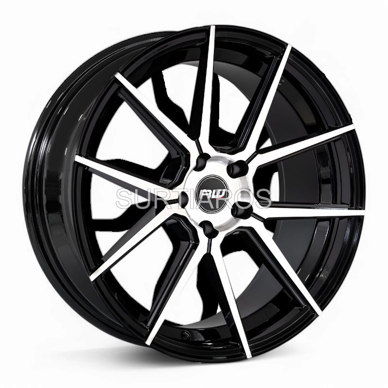 Aro 19x8.5" 5x112 ET30 CB66.6 Negro Maquinado
