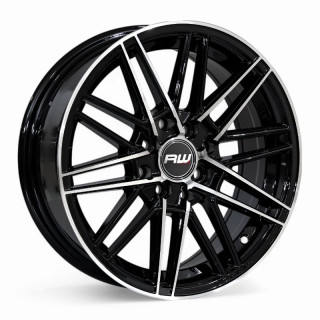 Aro 15x6.5" 8x100/114.3 ET35 CB73.1 Negro Maquinado