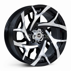 Aro 17x8.5" 6x114.3 ET0 CB66.1 Negro Maquinado