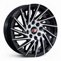 Aro 14x6" 8x100/114.3 ET38 CB73.1 Negro Maquinado
