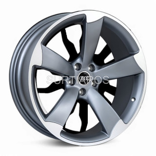 Aro 20x9" 5x112 ET25 CB66.6 Gris Oscuro Maquinado