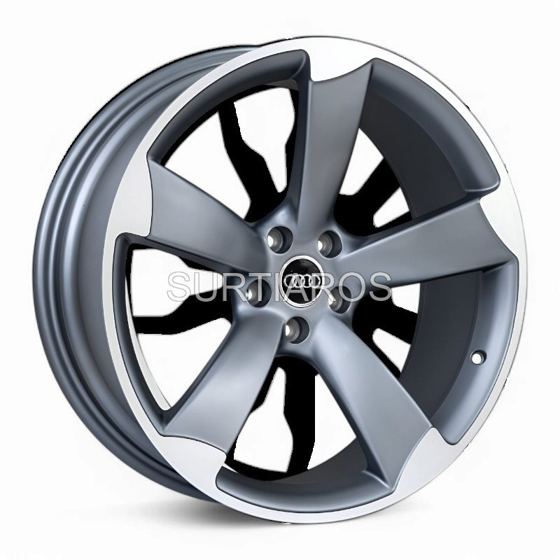 Aro 20x9" 5x112 ET25 CB66.6 Gris Oscuro Maquinado