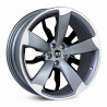 Aro 20x9" 5x112 ET25 CB66.6 Gris Oscuro Maquinado