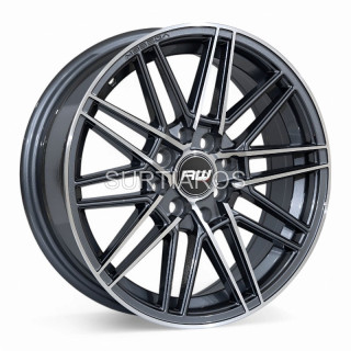 Aro 15x6.5" 8x100/114.3 ET35 CB73.1 Gris Maquinado