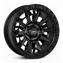 Aro 17x9" 6x114.3 ET0 CB66.1 Negro Mate