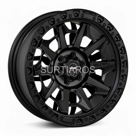 Aro 17x9" 6x114.3 ET0 CB66.1 Negro Mate