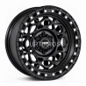 Aro 16x8" 6x114.3 ET0 CB66.1 Negro Mate con Remaches