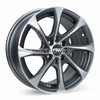 Aro 15x7" 8x100/114.3 ET35 CB73.1 Gris Maquinado