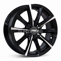 Aro 15x6.5" 8x100/114.3 ET35 CB73.1 Negro Maquinado
