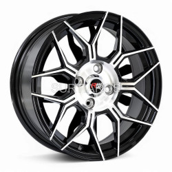 Aro 15x7" 4x100 ET35 CB73.1 Negro Maquinado