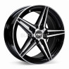 Aro 15x7" 8x100/114.3 ET30 CB73.1 Negro Maquinado