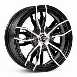 Aro 15x7" 4x100 ET35 CB73.1 Negro Maquinado
