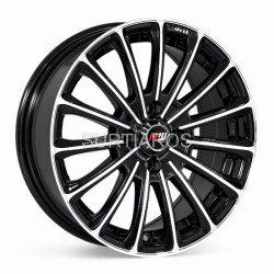 Aro 15x6.5" 4x100 ET35 CB73.1 Negro Maquinado