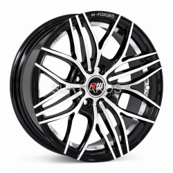 Aro 15x7" 4x100 ET30 CB73.1 Negro Maquinado con Detalle Pulido