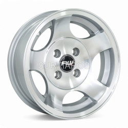Aro 13x5.5" 4x100 ET-10 CB73.1 Plata Mate