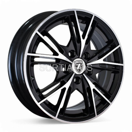 Aro 15x6.5" 5x105 ET35 CB56.6 Negro Maquinado