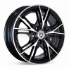 Aro 15x6.5" 5x105 ET35 CB56.6 Negro Maquinado
