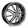 Aro 20x7.5" 5x114.3 ET38 CB73.1 Negro Mate Maquinado