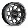 Aro 17x9" 6x139.7 ET0 CB110.5 Negro con Cara Negra Maquinada