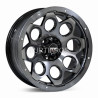 Aro 17x9" 6x114.3 ET0 CB66.1 Negro con Cara Negra