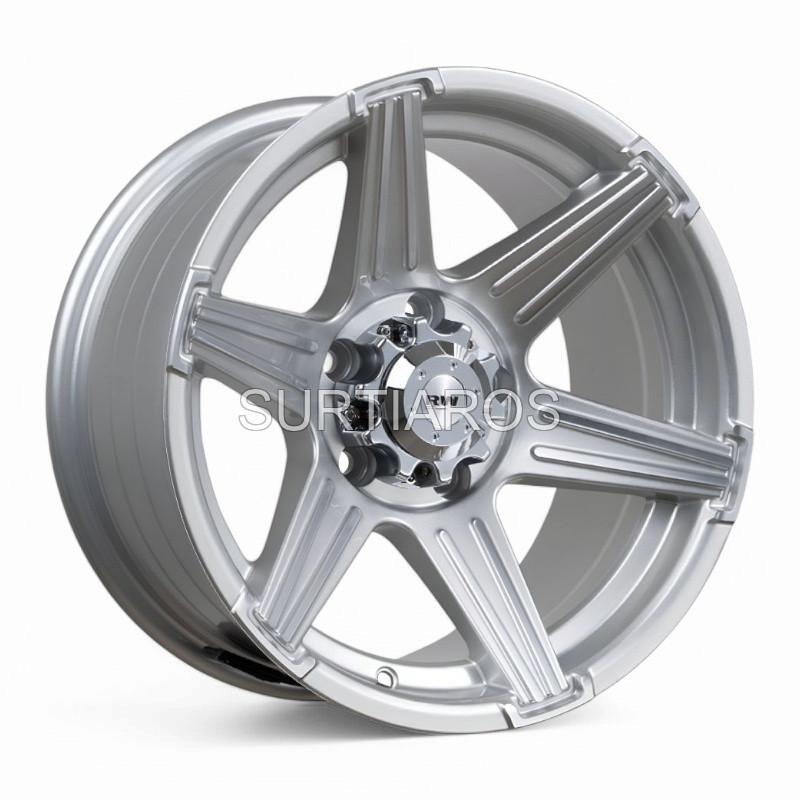 Aro 15x8" 5x114.3 ET-10 CB73.1 Plata Mate