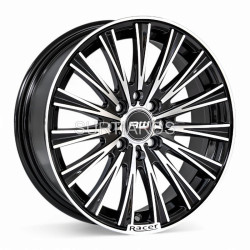 Aro 15x6.5" 8x100/114.3 ET35 CB73.1 Negro Maquinado