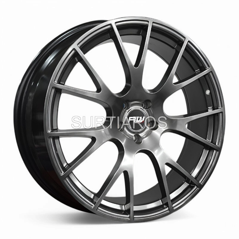 Aro 22x9" 5x114.3 ET18 CB73.1 Hiper Negro