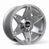 Aro 17x9" 12x135/139.7 ET-12 CB110.5 Plata Mate