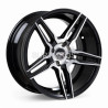 Aro 16x7.5" 4x100 ET33 CB67.1 Negro Maquinado