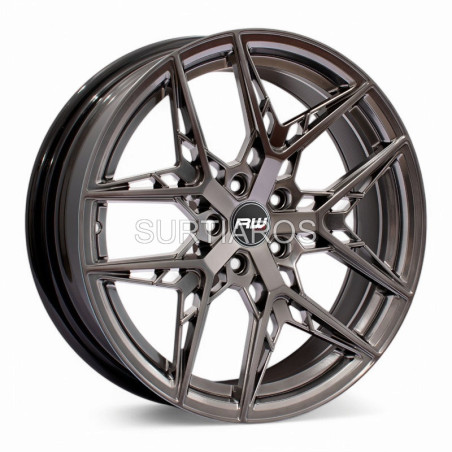 Aro 18x8.5" 5x108 ET35 CB67.1 Hiper Negro