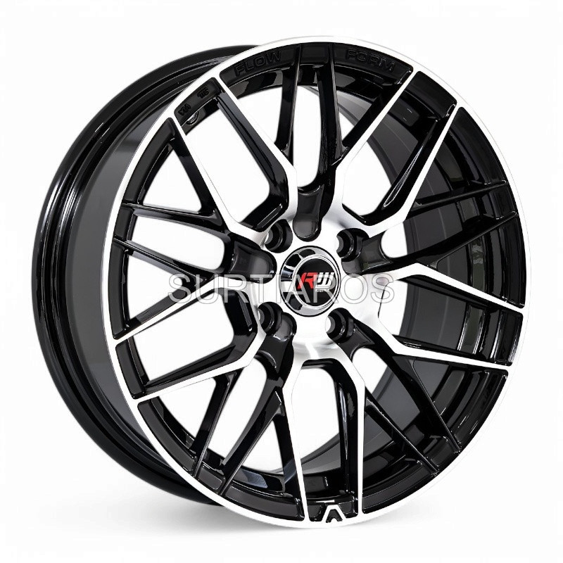 Aro 15x7" 4x100 ET35 CB73.1 Negro Maquinado