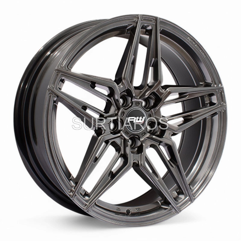 Aro 18x8.5" 5x108 ET35 CB67.1 Hiper Negro