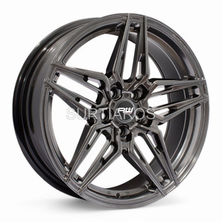 Aro 18x8.5" 5x108 ET35 CB67.1 Hiper Negro