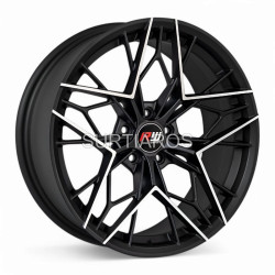 Aro 19x9.5" 5x112 ET40 CB66.6 Negro Mate Maquinado