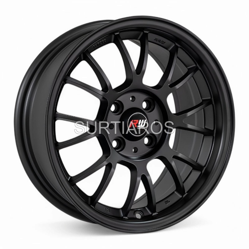 Aro 15x7" 4x100 ET35 CB73.1 Negro Mate