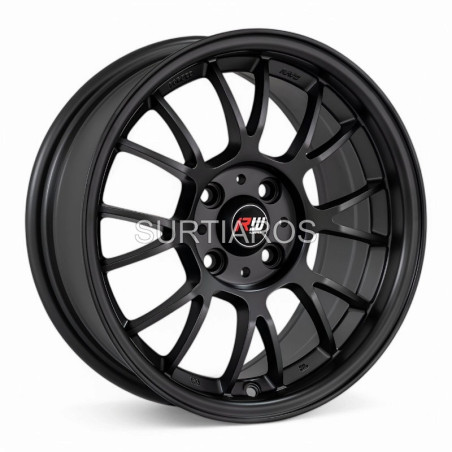 Aro 15x7" 4x100 ET35 CB73.1 Negro Mate